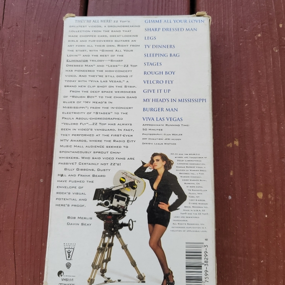 ZZ TOP VHS 📼 - Picture 2 of 3